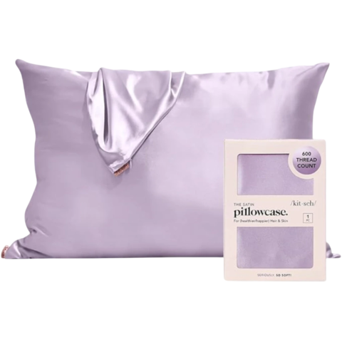 Kitsch - Lavender | The Satin Pillowcase - Standard Queen