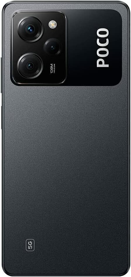 Celular Xiaomi Poco X5 5G 6.67 128GB 6GB ram cámara principal 48MP + 8MP +  2MP frontal 13MP negro