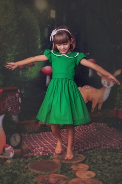 Vestido Helena - verde - LELE PETIT