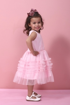 Vestido Elisa rosa - comprar online