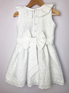 Vestido Olívia - Laise branca - comprar online