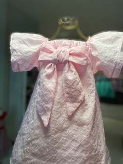 Vestido Bia Natal - laise rosa - comprar online
