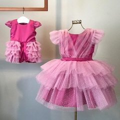 Vestido Festa Pink ou Barbie