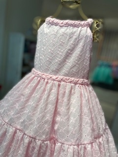 Vestido Lola Natal - laise rosa - comprar online