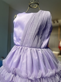 Vestido Elisa lilás - comprar online