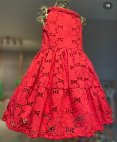 Vestido Lola - laise vermelha - comprar online