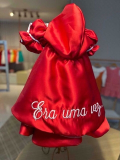 Vestido Inspiração Luxo - Chapeuzinho Vermelho na internet