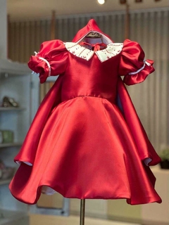 Vestido Inspiração Luxo - Chapeuzinho Vermelho