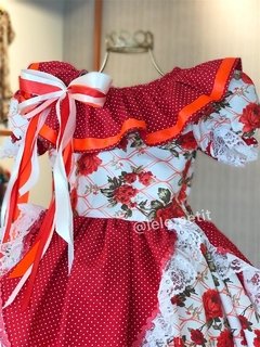 Vestido Junino Avental (pronta entrega, somente tamanhos babys) na internet