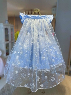 Vestido Elsa frozen luxo - comprar online