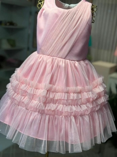 Vestido Elisa rosa - LELE PETIT