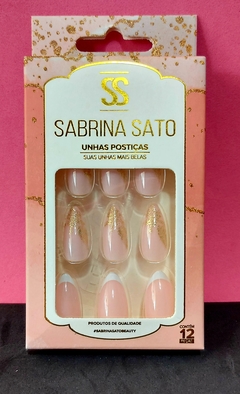 Unhas postiças auto-adesivas Sabrina Sato - Almond - comprar online