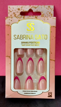 Unhas postiças auto-adesivas Sabrina Sato - Almond - loja online