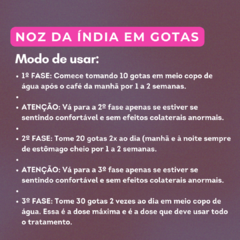 NOZ DA ÍNDIA EM GOTAS - comprar online