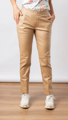 pantalon coco spandex engomado tostado (G000603)