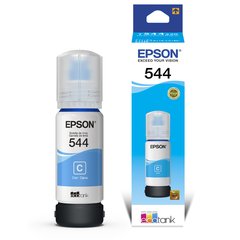 Botella Tinta Epson T544 Cian Original T544220 Para Impresora L3110 - comprar online