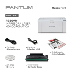 Impresora Pantum Hero P2509w Con Wifi - FsComputers