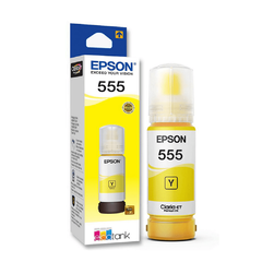 Botella Tinta Epson T555 Amarilla Original 70ml T555420 - buy online