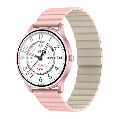 Reloj Inteligente Kieslect Lora 1.32 Smartwatch Rosa Llamadas