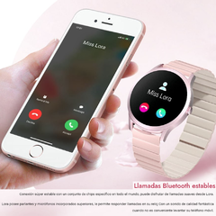 Reloj Inteligente Kieslect Lora 1.32 Smartwatch Rosa Llamadas