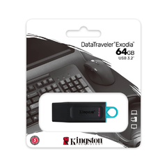 Pendrive Kingston Dtx 64gb Usb 3.2 Gen1 Data Traveler Exodia - FsComputers