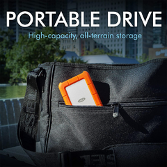 Imagen de Disco Rigido Externo Lacie Rugged 4 Tb Usb C 3.1 Portatil