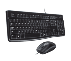 Teclado Y Mouse Usb Logitech Mk120 Combo - comprar online