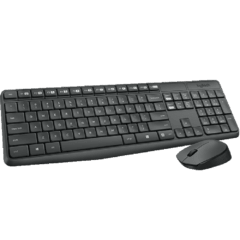 Combo Logitech Mk 235 Teclado Mouse Inalambrico Wireless