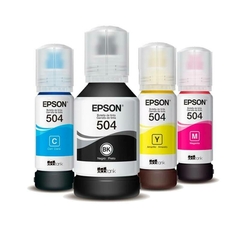 Tinta Epson T504 Original Set De 4 Colores