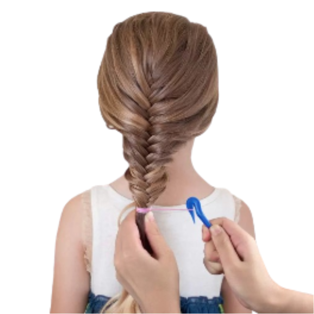 4 em 1 Penteado Infantil Fácil com Liguinhas