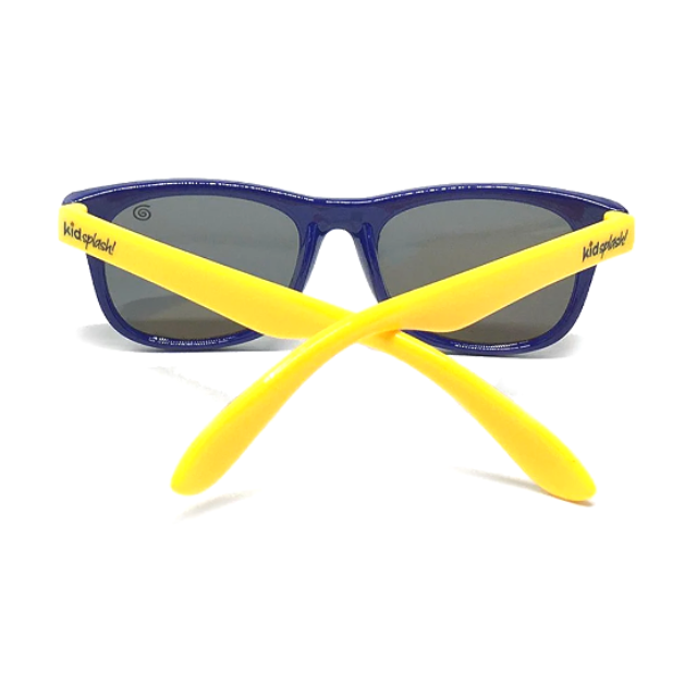 Óculos de Sol Infantil Flexível Azul e Amarelo