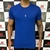 Camiseta R4lph Lauren Azul - Logo Central - comprar online
