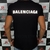 Camiseta Balenci4ga Black Refletiva - Rimports