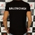 Camiseta Balenci4ga Black Refletiva na internet