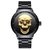 Relógio Gold Skull 3D