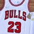 Regata NBA Bulls Branca #23 - Especial Edition 75 anos - loja online