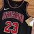 Regata NBA Bulls Preta #23 - Especial Edition 75 anos - Rimports