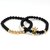 Kit 2x pulseiras Crown Gold - comprar online