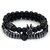 Kit 2x pulseiras Skull