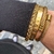 Conjunto 3 Pulseiras Golden na internet