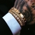 Conjunto 3 Pulseiras Golden Luxo na internet