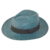 Chapéu Panamá Clássico Azul Petróleo