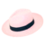 Chapéu Panamá Clássico Rosa Claro na internet