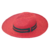 Chapéu Panamá Aba Longa Vermelho na internet