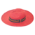 Chapéu Panamá Aba Longa Vermelho - comprar online