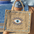 Bolsa Natural Olho Grego + Personalizada | Inicias - comprar online
