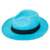 Chapéu Panamá Clássico Azul Turquesa