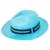 Chapéu Panamá Clássico Azul Turquesa - loja online