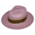 Chapéu Panamá Clássico Rosa Chic na internet