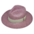 Chapéu Panamá Clássico Rosa Chic - loja online